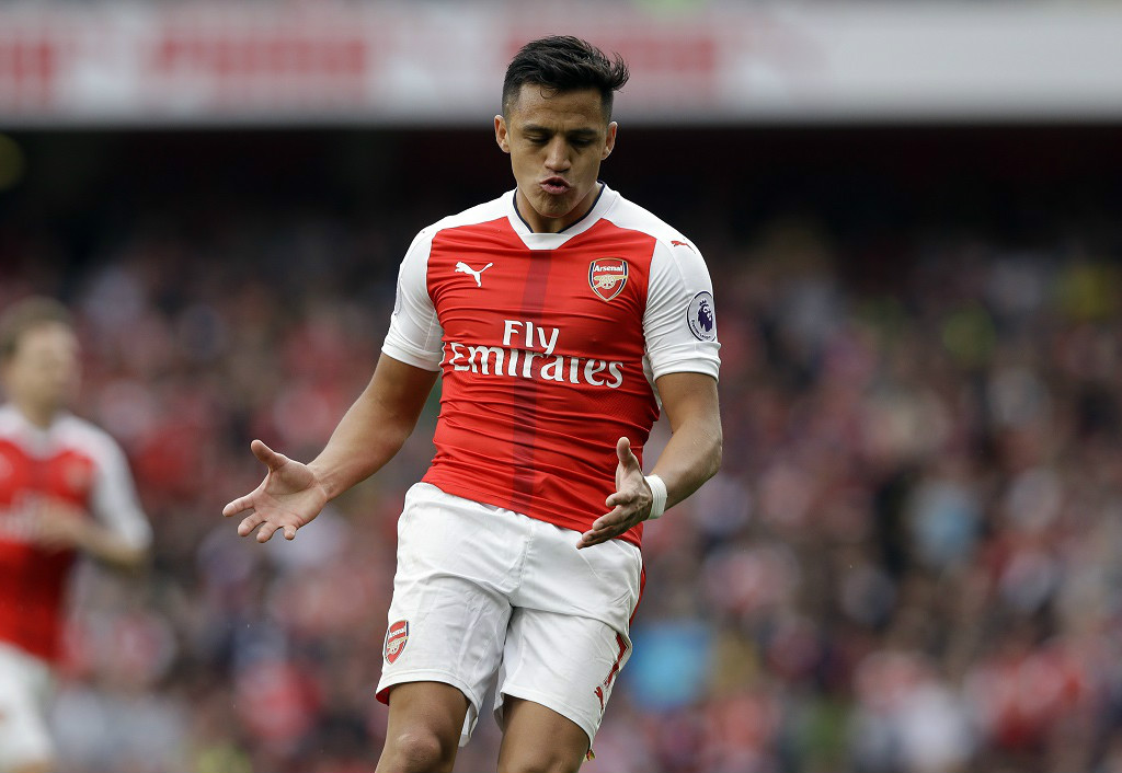 Alexis Sanchez đã đốt nóng cá cược trực tuyến với bàn mở tỉ số cho Arsenal trước Middlesbrough trong trận đấu vòng 33 Premier League