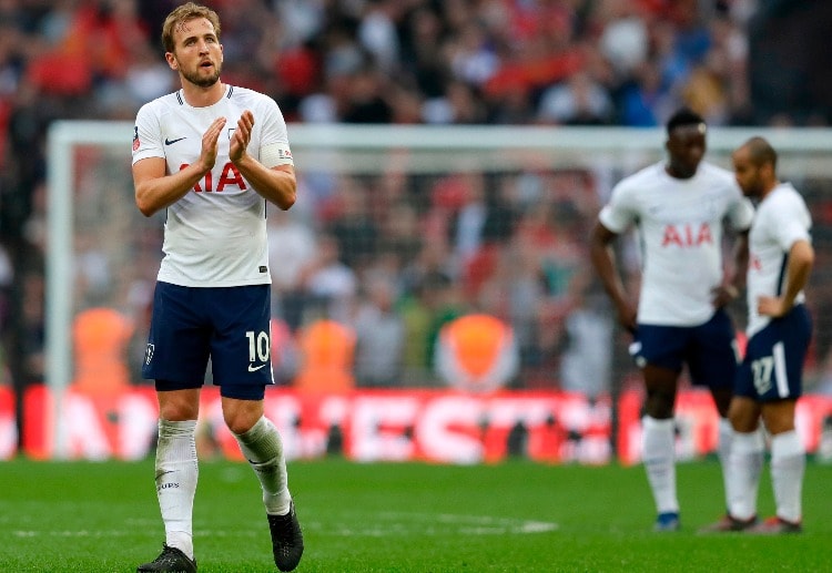 Harry Kane membawa Tottenham meraih kemenangan atas Leicester City