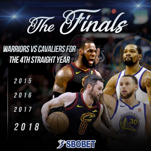 SBOBET Odds are in: Golden State Warriors favourites again versus Cleveland Cavaliers