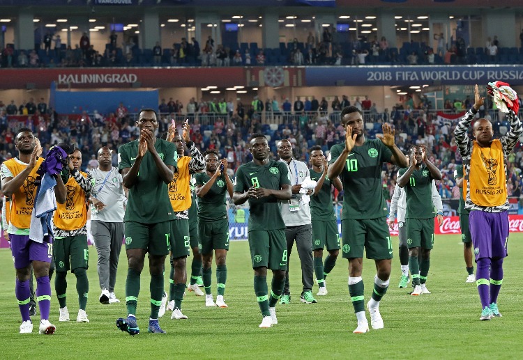 Bet online as Nigeria makes their way in Russia