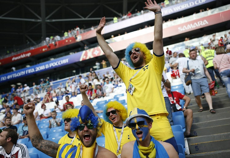 Sweden fans are ecstatic following the team's superb run in the FIFA 2018