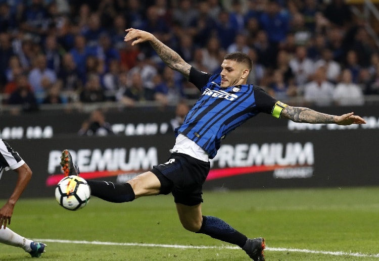 Mauro Icardi eyes to step up and lead his team in the upcoming ICC 2018 Inter Milan vs Lyon match