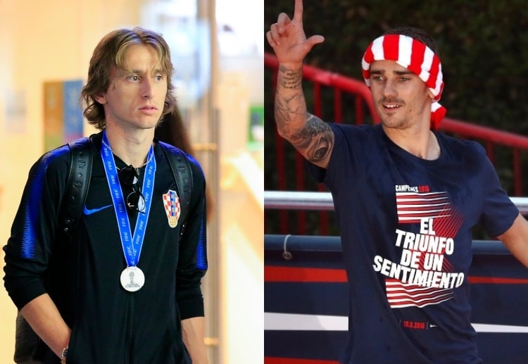 UEFA Super Cup: Croatia's Luka Modric and France's Antoine Griezmann meet again