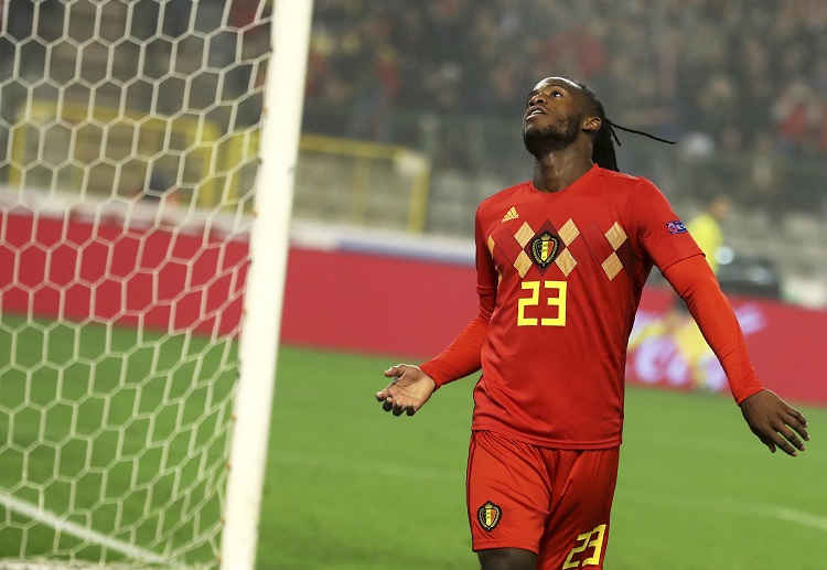 UEFA Nations League: tiền đạo Batshuayi được HLV Roberto Martinez điền tên vào đội hình xuất phát