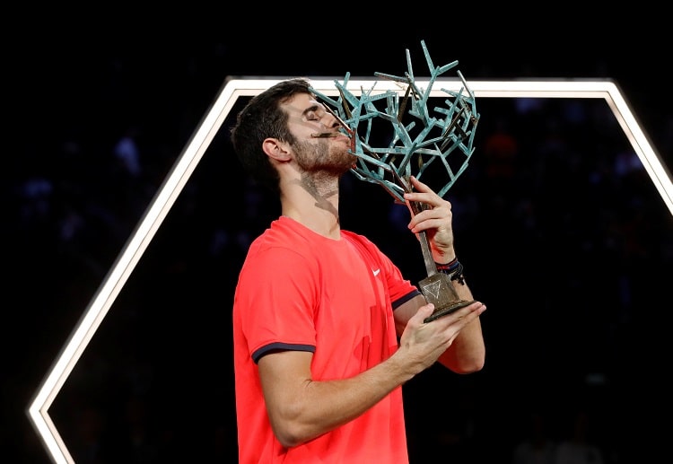 Karen Khachanov turns the odds around and beat Novak Djokovic to claim the Paris Masters glory