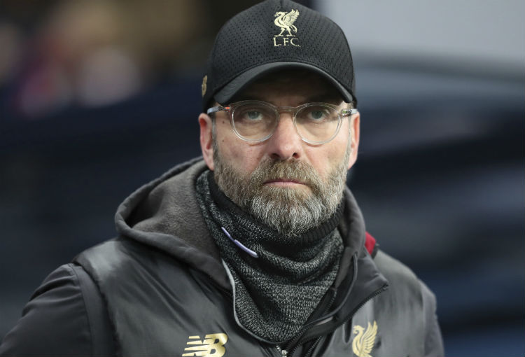 Premier League: Liverpool boss Jurgen Klopp looking concerned