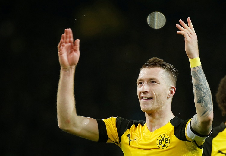 Marco Reus has been ruled out in their upcoming Bundesliga match against Bayer Leverkusen