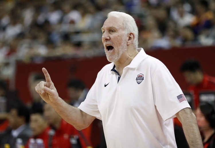 USA head coach Gregg Popovich is doubling his efforts to lead his side to FIBA World Cup victory