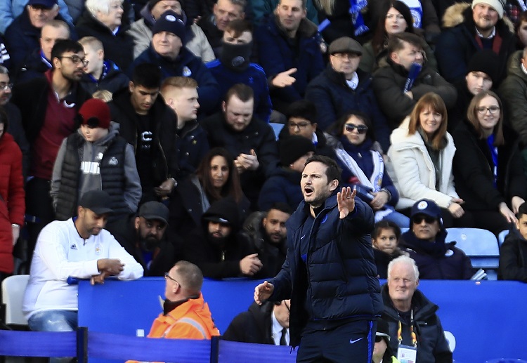 Frank Lampard’s Chelsea play Man United on Tuesday looking  to cement their spot in the Premier League table 