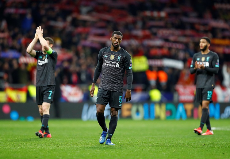 Liverpool’s Champions League tie with Atletico Madrid ended into a 1-0 defeat