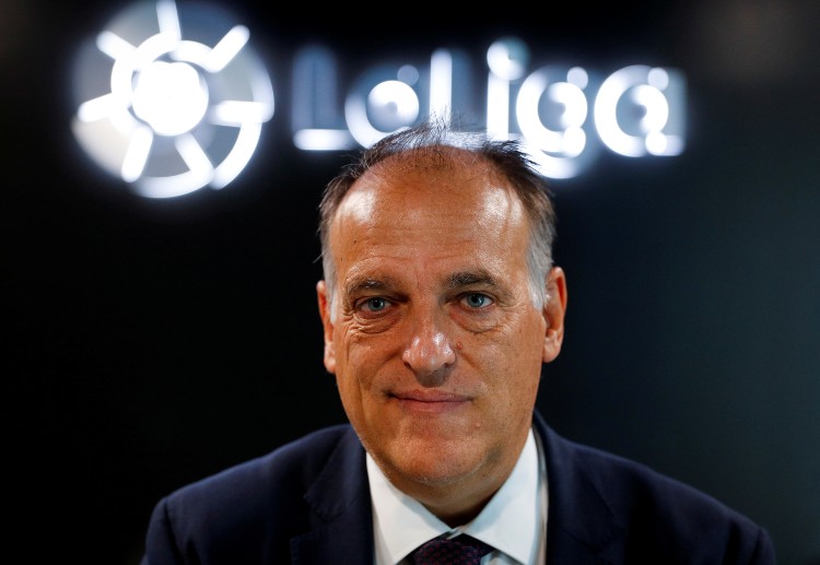 Bóng đá: Tebas cũng xác nhận mong muốn La Liga tiếp tục mùa giải nếu có thể là vào cuối tháng 5.