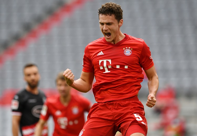 Bundesliga update: Bayern Munich take the lead as Benjamin Pavard's effort is deflected in