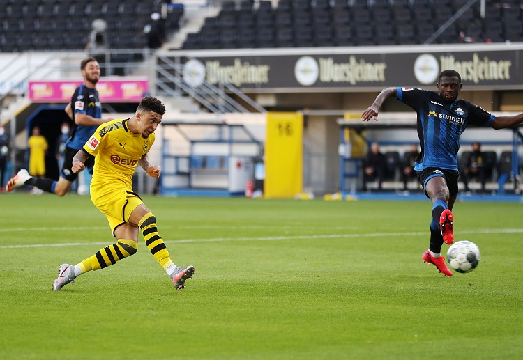 Jadon Sancho made 17 goals with his outstanding display this Bundesliga season