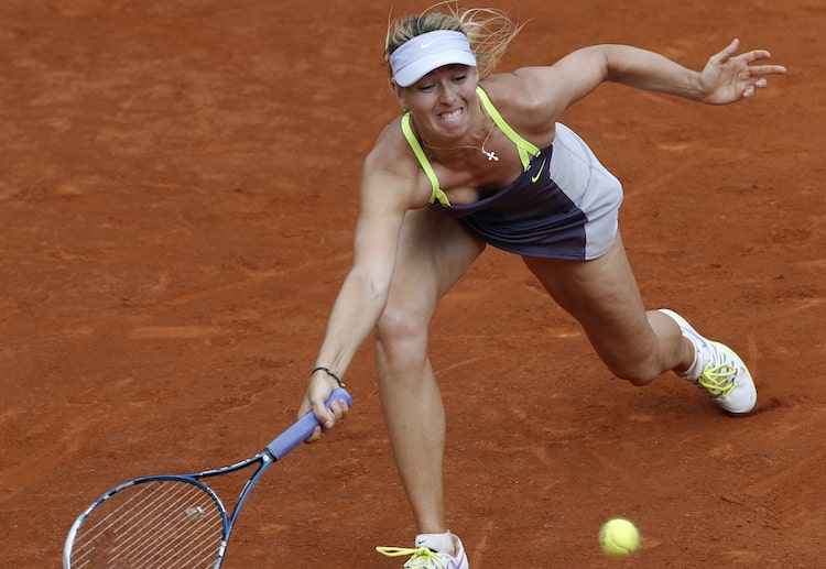 Maria Sharapova đứng đầu trong danh sách những mỹ nhân WTA tennis