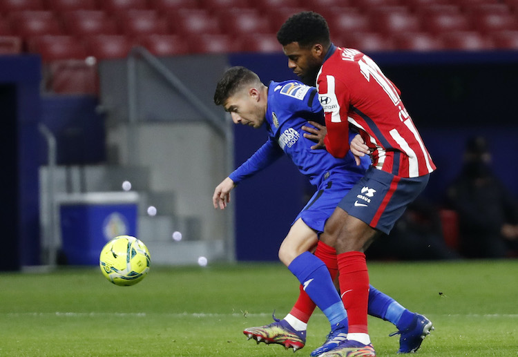 Thomas Lemar and the rest of the Atletico Madrid squad went all out to win their recent La Liga match