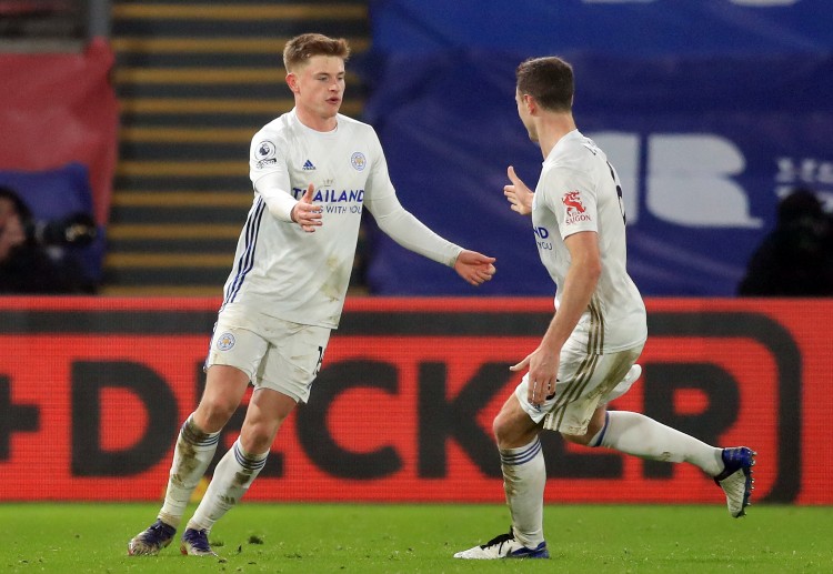 Premier League: Harvey Barnes has scored his fifth goal of the season against Crystal Palace