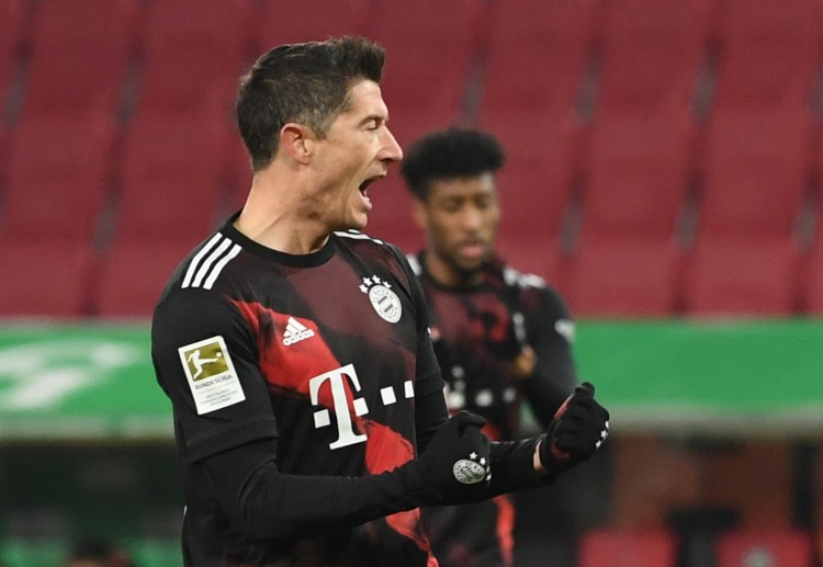 Robert Lewandowski is currently the top scorer in Bundesliga with 22 goals scored