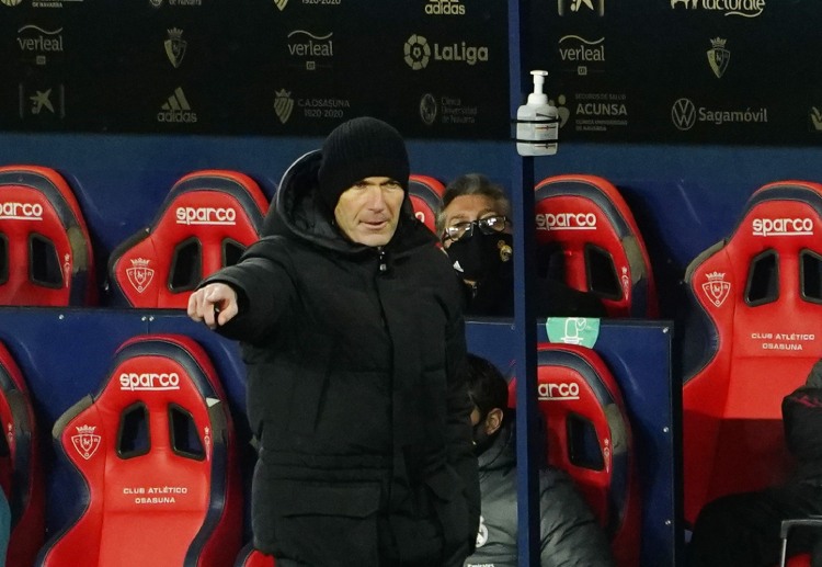 Zinedine Zidane's men are currently sitting on the second spot of La Liga table with four points behind Atletico Madrid