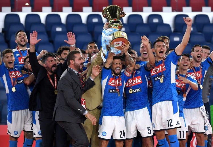 Napoli gear up to beat Atalanta to advance to the Coppa Italia final and defend the crown