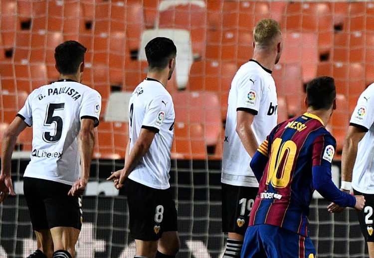 Skor La Liga: Valencia 2-3 Barcelona