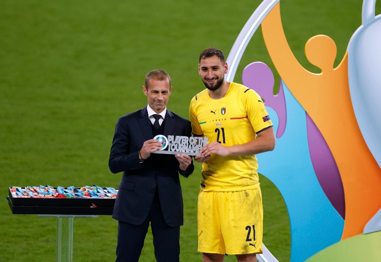 EURO 2020: thủ môn Donnarumma đã trở thành Cầu thủ xuất sắc nhất EURO 2020.