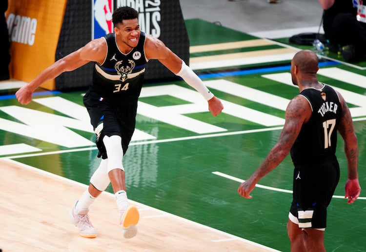 Giannis Antetokounmpo tampil cemerlang di final NBA.