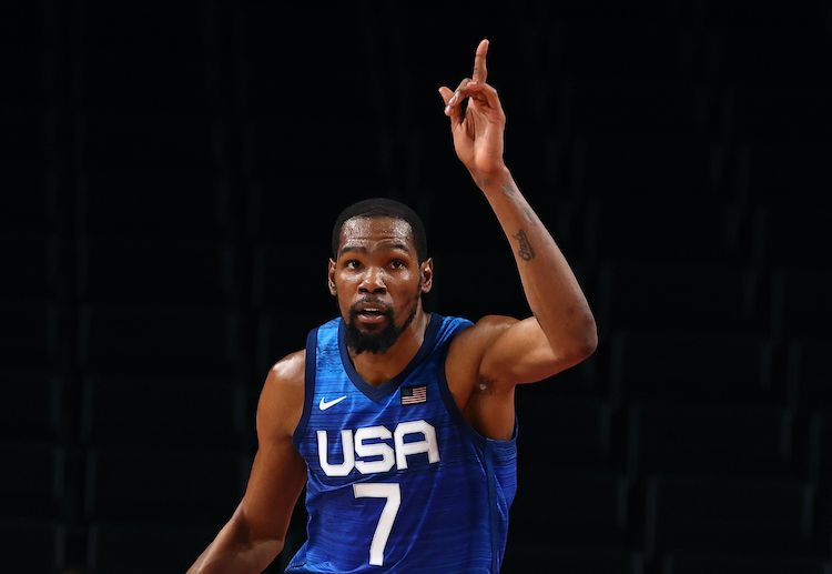 Kevin Durant gears up ahead of USA vs Australia match in the Olympics 2020 semi-finals