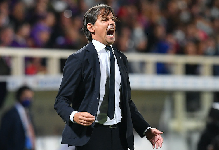 Simone Inzaghi will be looking to lead Inter Milan to a Serie A victory against Atalanta at San Siro