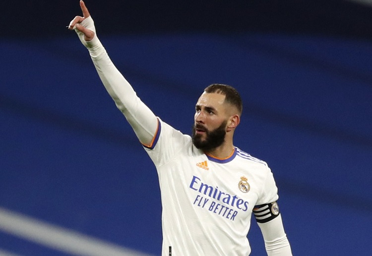 Karim Benzema torehkan 30 gol di La Liga sepanjang 2021