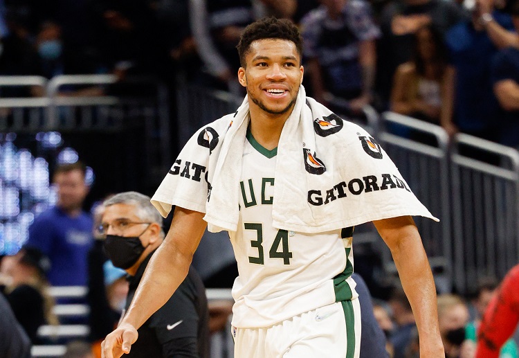 Giannis Antetokounmpo bermain baik di NBA.