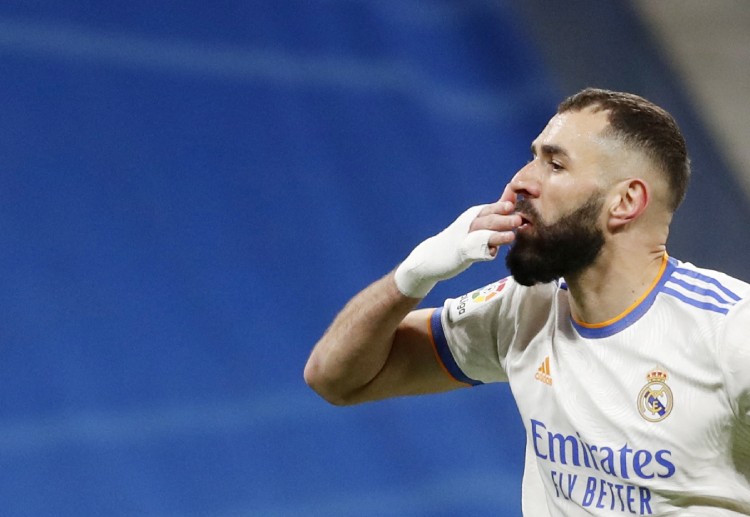 Brace Karim Benzema beri tiga poin untuk Real Madrid di La Liga