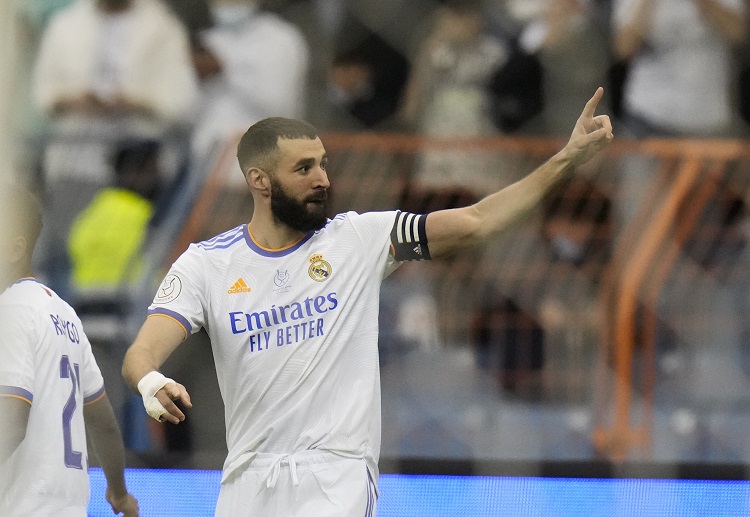 Karim Benzema jadi andalan Real Madrid di La Liga