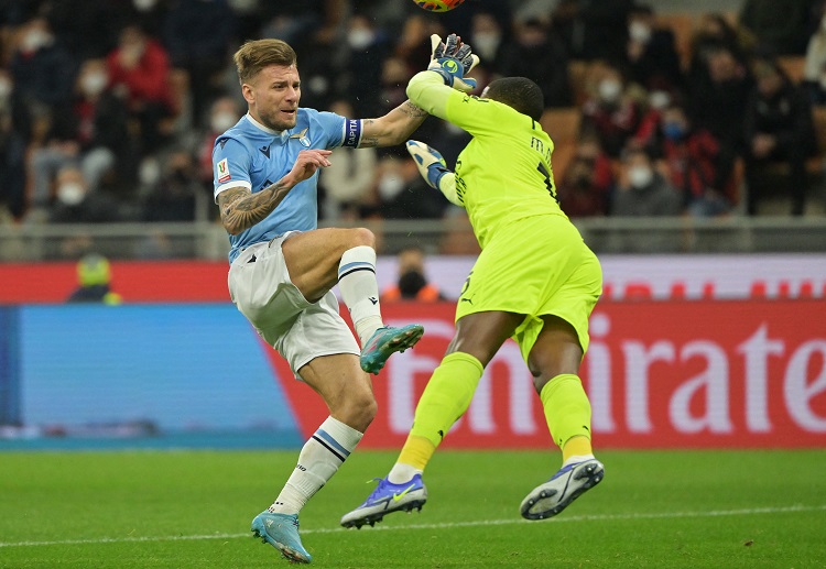 Europa League: Lazio's Ciro Immobile is currently the top scorer in the Serie A