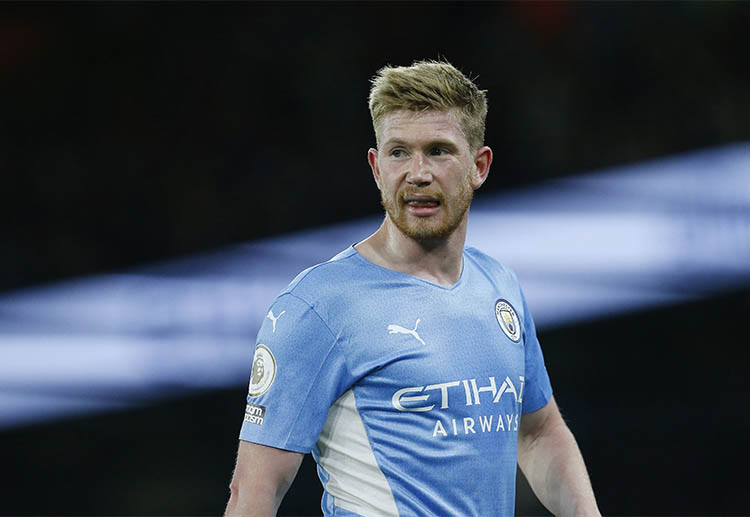 Kevin de Bruyne incar 3 poin di Liga Inggris.