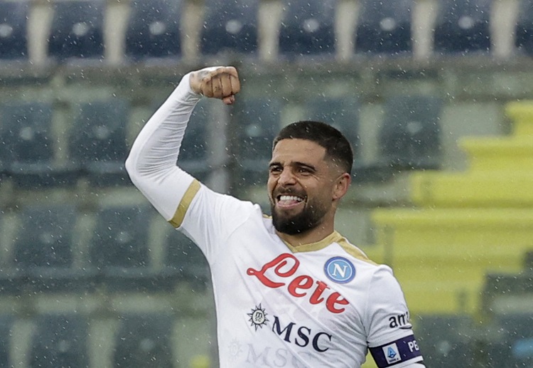 Napoli's Lorenzo Insigne wants a Serie A win against Sassuolo