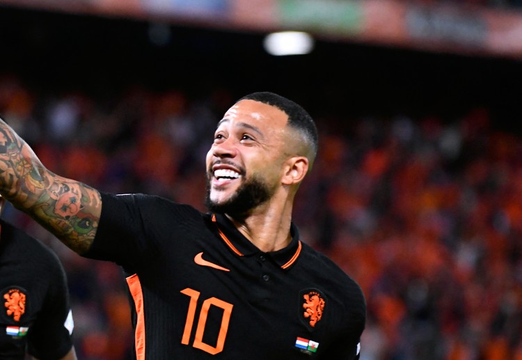 Memphis Depay là chủ lực hàng tấn công của Hà Lan tại UEFA Nations League.