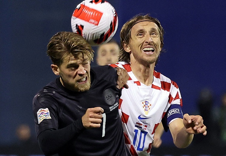 Kết quả bóng đá UEFA Nations League Croatia 2-1 Đan Mạch.