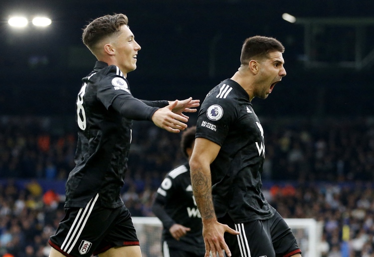 Aleksandar Mitrovic helped Fulham get a score in the first half with a header against Leeds United in Premier League.