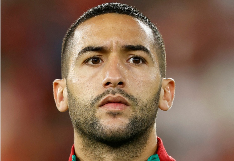 Midfielder Hakim Ziyech will try to help Morocco win in their first match against Croatia on November 23 at World Cup 2022