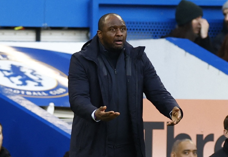 Patrick Vieira will try to win against Manchester United as he targets the top ten place in the Premier League table