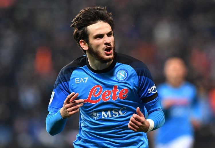 Khvicha Kvaratskhelia hopes to replicate his Serie A in Napoli's Champions League campaign