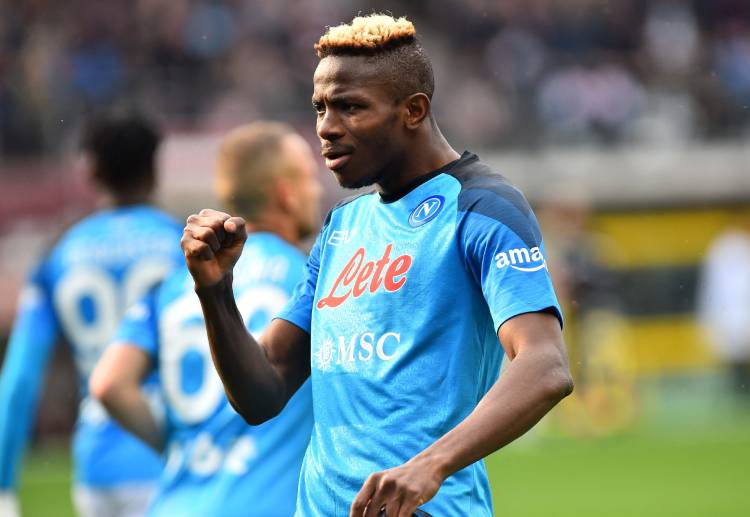 Napoli striker Victor Osimhen has scored 21 goals this season in Serie A