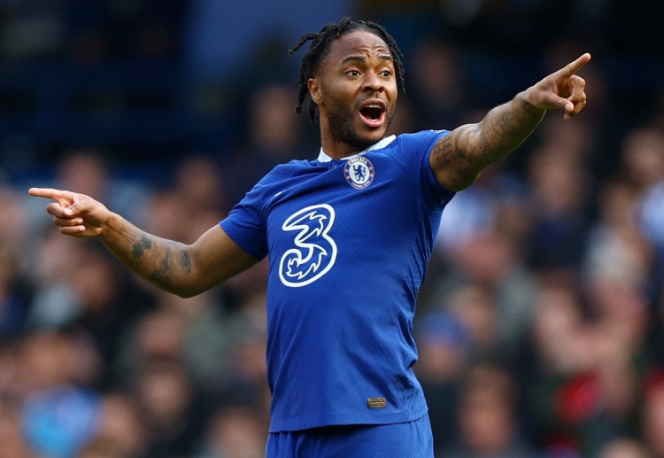 Raheem Sterling has scored four goals in twenty four appearances since he joined Chelsea in the Premier League