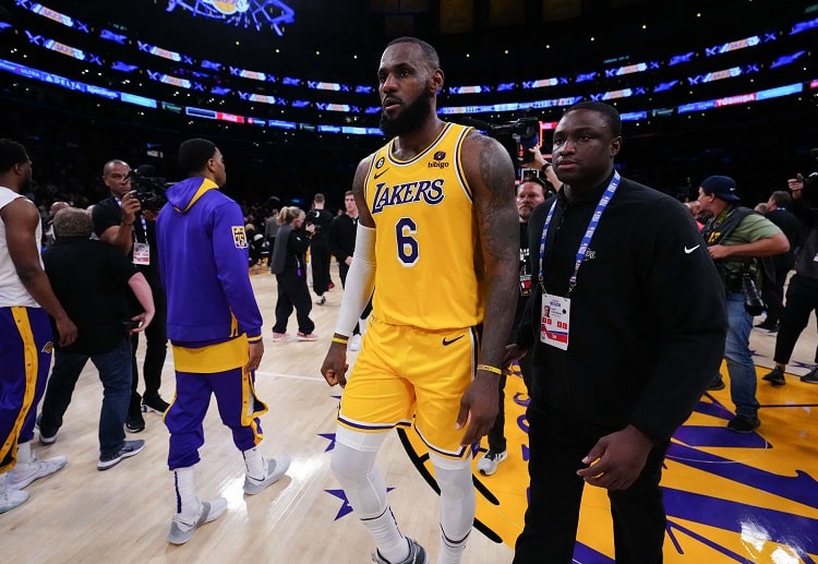 Dù chấn thương nhưng LeBron James đã nén đau để cùng Lakers thi đấu chiến dịch Playoffs NBA 2023