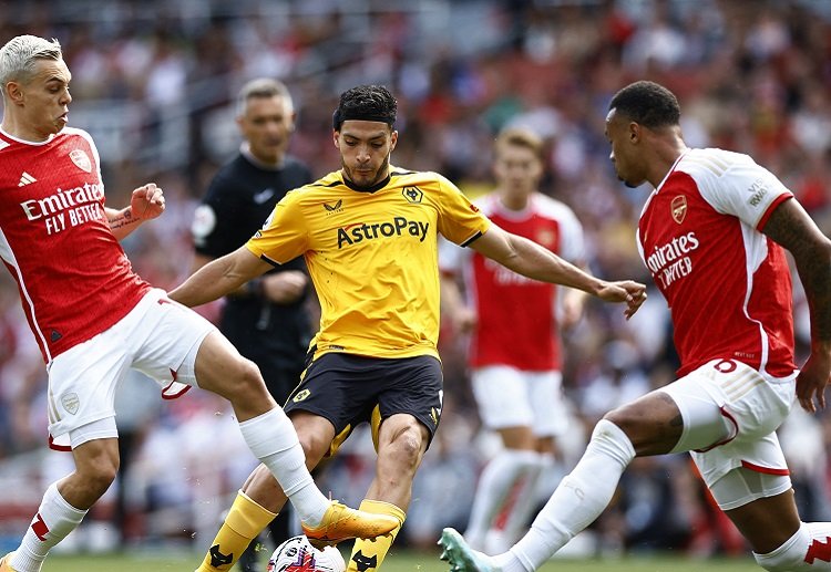 Premier League: Wolves chấp nhận trắng tay rời Emirates