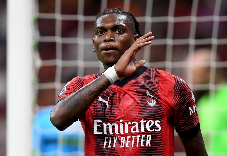 Rafael Leao provided an assist to Theo Hernandez during AC Milan's Serie A match against Torino