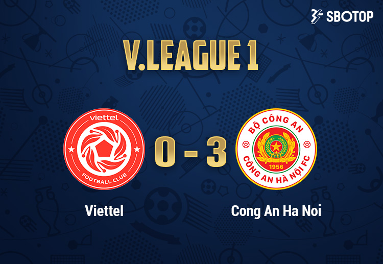 Công An Hà Nội chạm một tay vào chức vô địch V League sau chiến thắng này