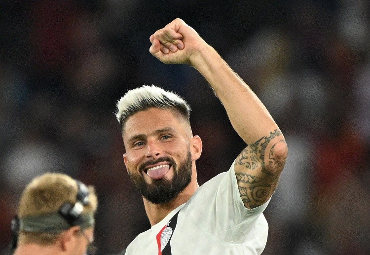 Olivier Giroud diandalkan AC Milan di ajang Serie A