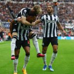 Newcastle đang xếp thứ nhất ở bảng F vòng bảng Champions League 2023/24