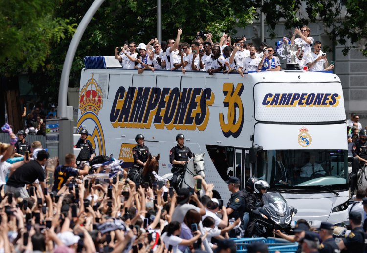 Real Madrid hanya satu kali kalah di La Liga musim ini